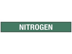 USC S-23498-1 "NITROGEN" PIPE MARKERS - 34 - 2 38" PIP