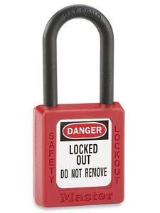 USC H-6652R DIELECTRIC LOCKOUT PADLOCK - KEYED DIFFE