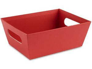 USC S-22254R MARKET TRAYS - 9 X 7 X 3", RED