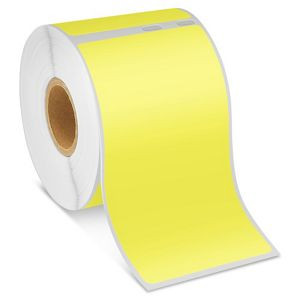 USC S-22414Y ULINE MINI PRINTER LABELS - YELLOW PAPER