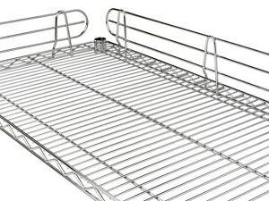 USC H-6184 STAINLESS STEEL WIRE SHELF LEDGE - 72 X 