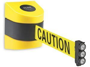 USC H-7078CDNE ULINE MAGNETIC RETRACTABLE BARRIER - "CA
