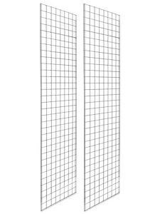 USC H-4280C GRIDWALL PANELS - 2 X 8', CHROME