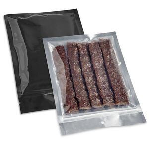 USC S-22840BLB FLAT BARRIER POUCHES - 6 X 9", BLACK BAC