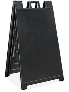 USC H-6104BL PLASTIC A-FRAME SIGN - STANDARD, 24 X 36