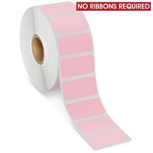 USC S-22418P DESKTOP DIRECT THERMAL LABELS - PINK, 1 