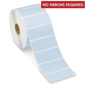 USC S-22420BLU DESKTOP DIRECT THERMAL LABELS - BLUE, 2 