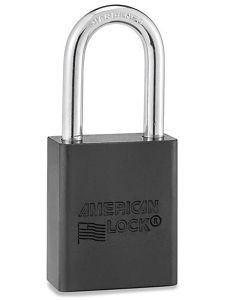 USC H-6698BL ALUMINUM LOCKOUT PADLOCKS - KEYED ALIKE,