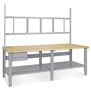 USC H-6343-MAP DELUXE WORKSTATION STARTER TABLE - 96 X 
