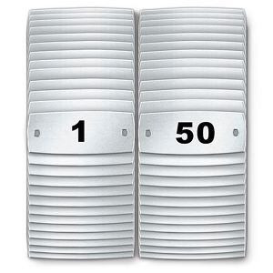 USC H-4291-LNP LOCKER PLATES #1-50