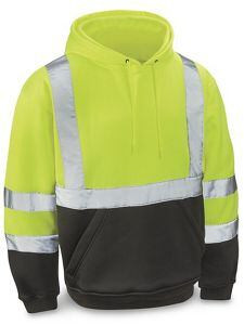 USC S-21679-X CLASS 3 HI-VIS PULLOVER HOODIE - XL