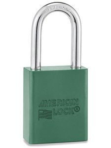 USC H-6698G ALUMINUM LOCKOUT PADLOCKS - KEYED ALIKE,