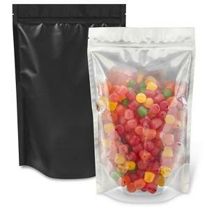 USC S-23415BLB MATTE STAND-UP BARRIER POUCHES - 7 X 11 