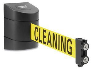 USC H-5875CIP ULINE MAGNETIC RETRACTABLE BARRIER - "CL