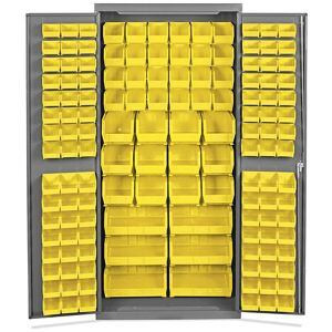 USC H-8347Y BIN STORAGE CABINET - 36 X 24 X 78", 138