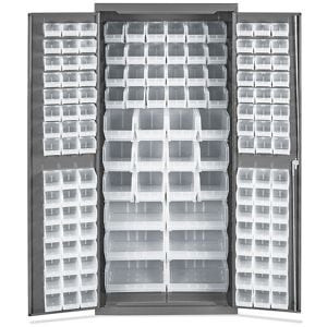 USC H-8347C BIN STORAGE CABINET - 36 X 24 X 78", 138