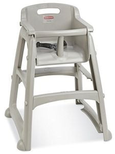 USC H-6493GR RUBBERMAID HIGH CHAIR - GRAY