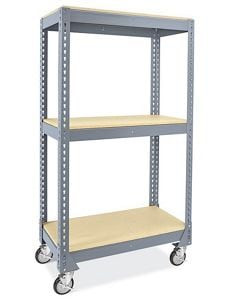 USC H-7571 MOBILE WIDE SPAN STORAGE RACK - 36 X 18 
