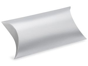 USC S-13403SIL PILLOW BOXES - 7 X 5 12 X 2", SILVER