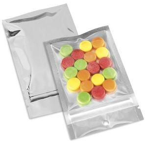 USC S-23401SILB FLAT BARRIER POUCHES - 3 X 5", SILVER BA