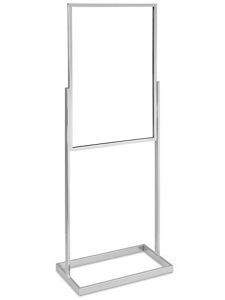USC H-7014C FLOOR STANDING SIGN HOLDER - SINGLE TIER