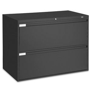 USC H-6393BL LATERAL FILE CABINET - 42" WIDE, 2 DRAWE