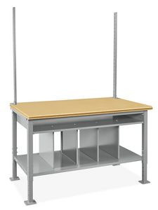 USC H-7630-WOOD PACKING STATION STARTER TABLE - 60 X 36"