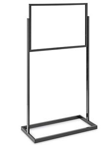 USC H-7871BL FLOOR STANDING SIGN HOLDER - SINGLE TIER