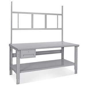 USC H-6342-STEEL DELUXE WORKSTATION STARTER TABLE - 72 X 