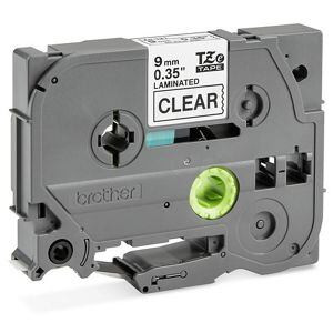 USC S-21858 BROTHER P-TOUCH TZE TAPE - BLACK ON CLEA