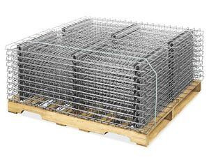 USC H-8620S PALLET RACK WIRE DECKING SKID LOT - 58" 