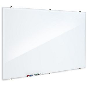 USC H-7181 MAGNETIC GLASS DRY ERASE BOARD - WHITE, 