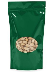USC S-22244G GLOSSY STAND-UP BARRIER POUCHES WITH WIN