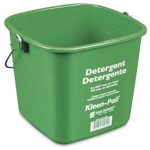 USC H-7232 GREEN CLEANING BUCKET - 6 QUART