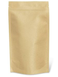 USC S-21235KRFT KRAFT STAND-UP BARRIER POUCHES - 6 X 11 