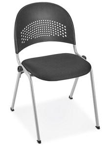 USC H-7629BL SKYVIEW STACK CHAIRS - BLACK