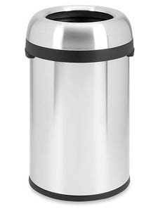 USC H-7364 SIMPLEHUMAN STAINLESS STEEL TRASH CAN - 