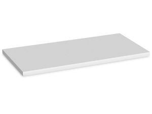 USC H-6353W SLATWALL DISPLAY SHELF - 24 X 12", WHITE