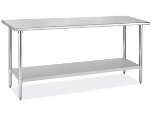 USC H-6912 STANDARD STAINLESS STEEL WORKTABLE WITH 
