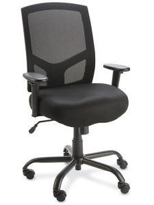 USC H-6861BL BIG AND TALL MESH CHAIR - BLACK