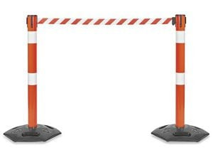 USC H-8654 HI-VIS OUTDOOR CROWD CONTROL - ORANGE PO