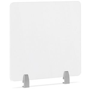 USC H-8871C-SIL DESKTOP PRIVACY PANEL - CLAMP-ON, 24 X 2