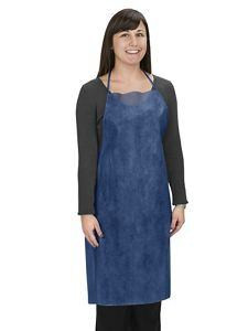 USC S-7872BLU POLYPROPYLENE APRONS, BLUE
