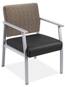 USC H-9131BL/BR DOWNTOWN GUEST CHAIR - STANDARD, BLACK/B