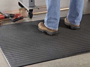 USC H-9342 ANTI-FATIGUE MAT - 58" THICK, 4 X 4', BL
