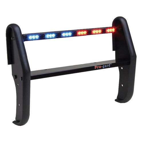 PRO-GARD INDUSTRIES PB81FT09LEDRB STANDARD PUSH BUMPER WITH INTE