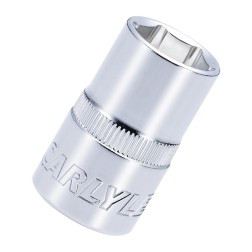 CARLYLE S12015M 1/2 DR 15MM 6PT/SKT