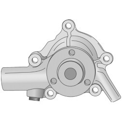 MIDLAND RW1351X REMAN/WATER PUMP