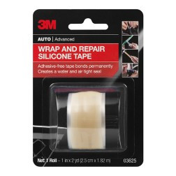 3M 03625 WRAP REPAIR SILICONE TAPE,03625,1"