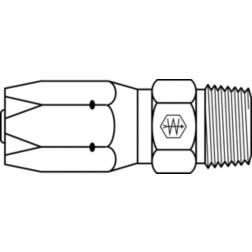 WEATHERHEAD 10404N102 HOSE END